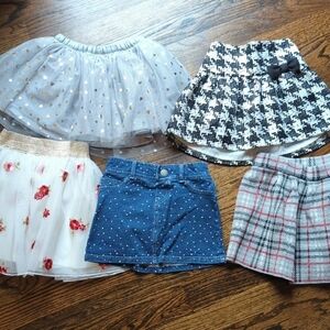 Toddler Girl Skirt Bundle